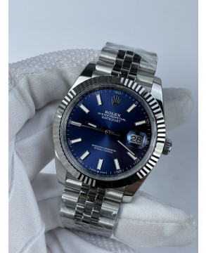 (준비완료/특급배송)NO.2435/NM공장 롤렉스 데이저스트 41미리 블루 바 (강력추천)