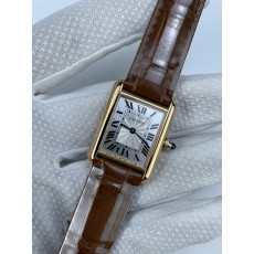 (준비완료/특급배송 )NO.2570/AF공장 까르띠에 탱크머스트 22미리 스몰사이즈 로즈골드