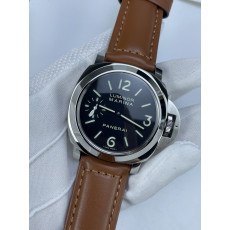 (준비완료/특급배송 )NO.2635/HW공장 파네라이 루미노르 마리나 PAM111 스틸 가죽스트랩