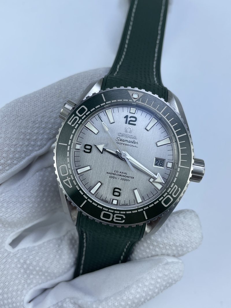 (준비완료/특급배송)NO.3101/VS공장 오메가 씨마스터 플래닛오션 43.5미리 화이트 그린베젤