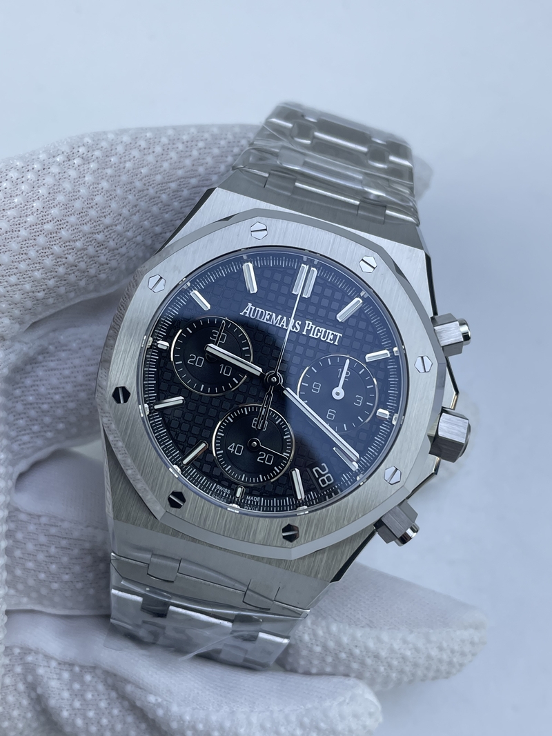 (준비완료/특급배송)NO.3263/DD공장 오데마피게 26240 로얄오크 크로노 블랙 스틸