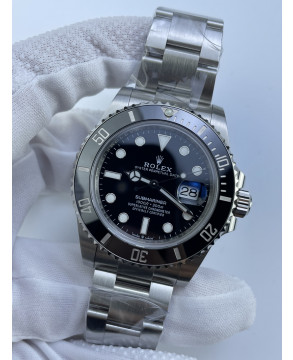 (준비완료/특급배송 할인판매)NO.3306/롤렉스 서브마리너 신형 41mm 블랙다이얼 블랙세라믹 인서트 최신형 QP공장